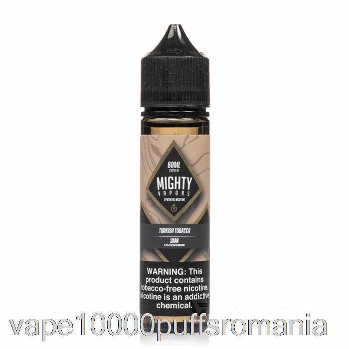 Vape Romania Tutun Turcesc - Vapori Puternici - 60ml 3mg